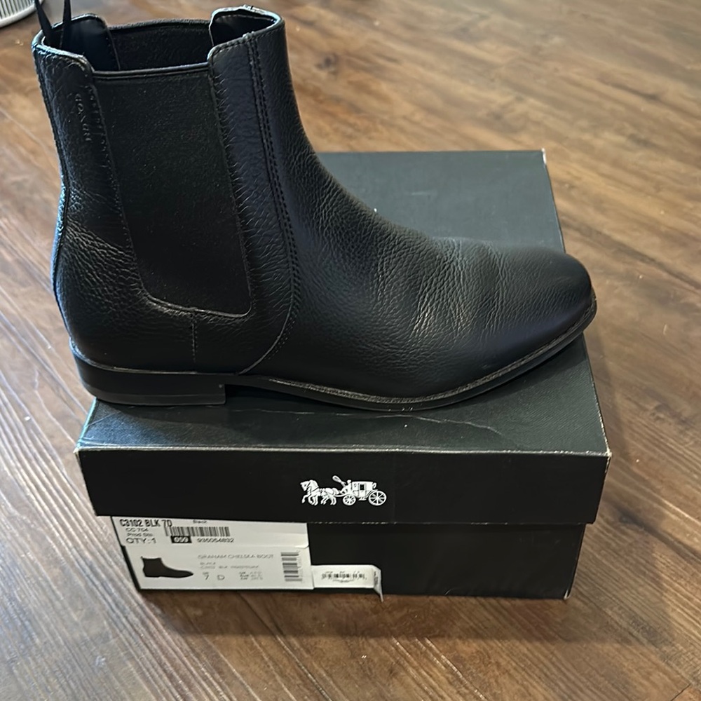 Coach Graham Chelsea Boot Size 7